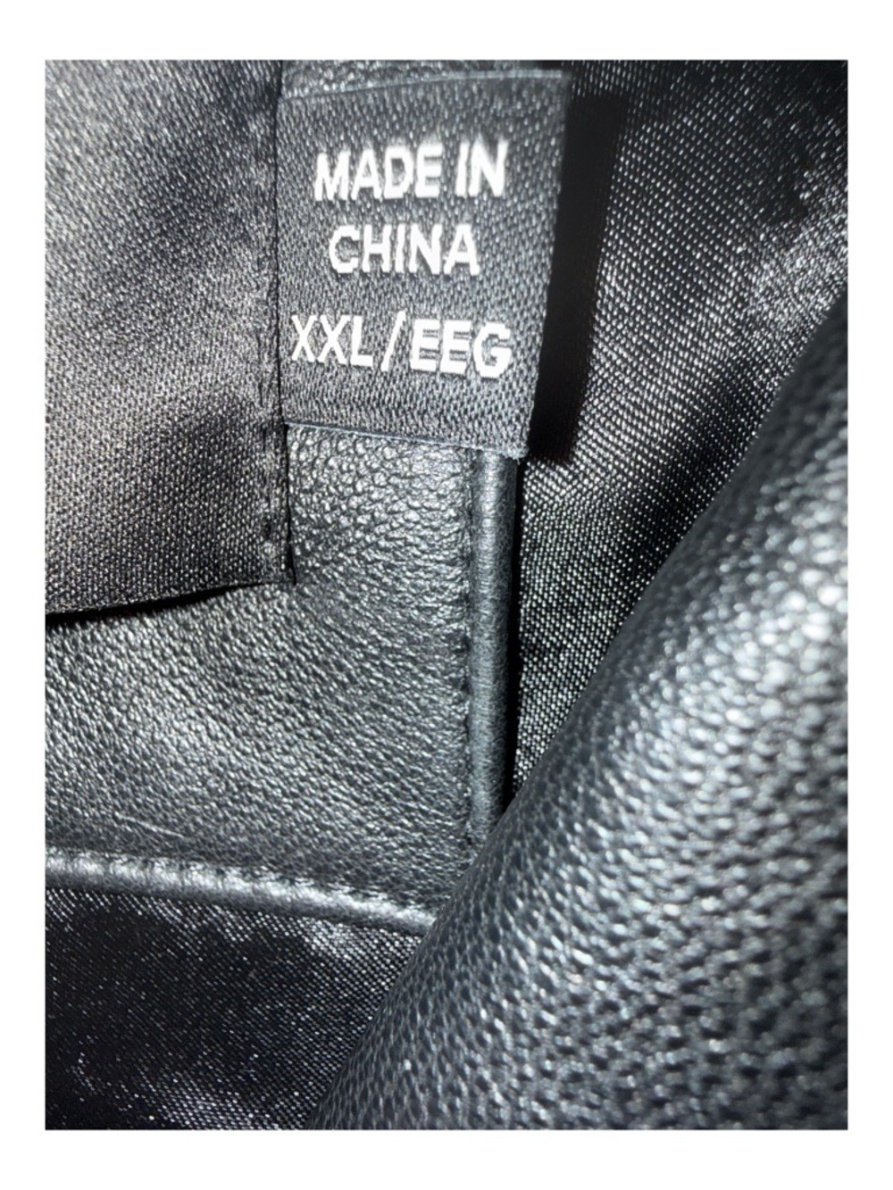 Tahari Black 100% Genuine Leather Trench Coat Belted XXL. Like New! - Picture 9 of 11